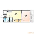 大野マンション4階5.0万円