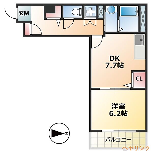 同じ建物の物件間取り写真 - ID:223031900215