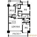 グランモンシルワ2階16.2万円