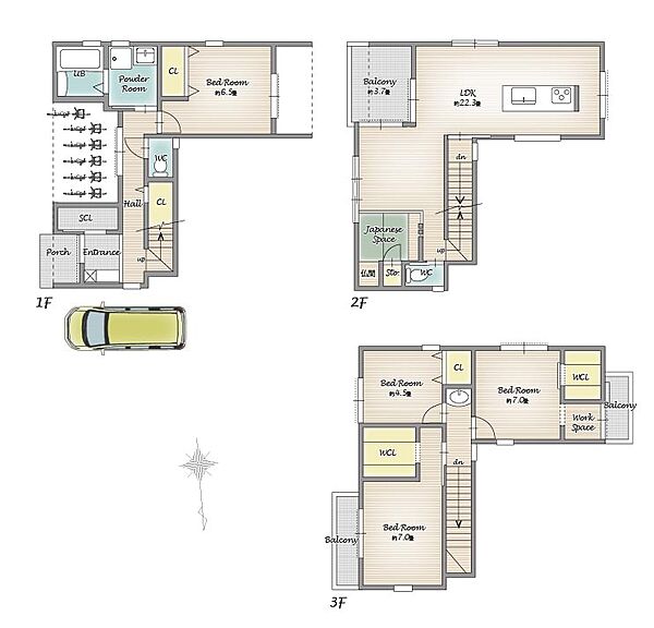 間取り：327001686979