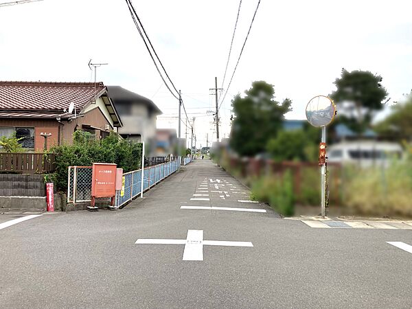 東側道路北側