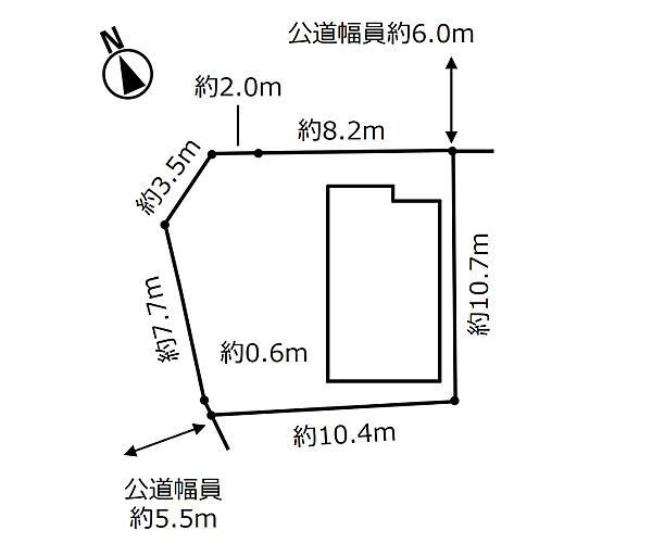 敷地概略図