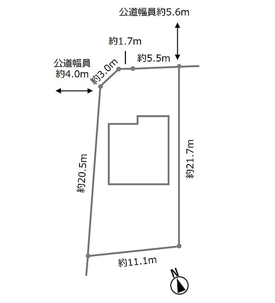 敷地概略図