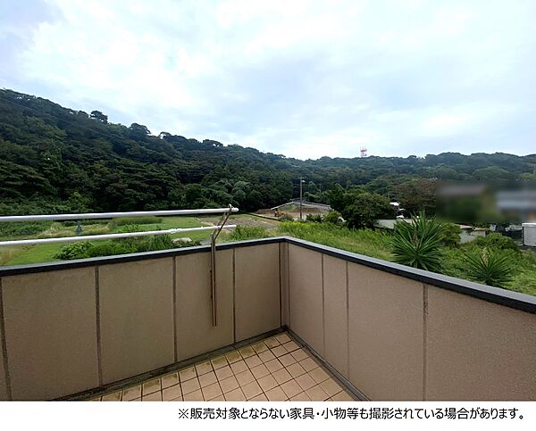 ベランダからの景色