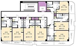 グランデール北野 9階
