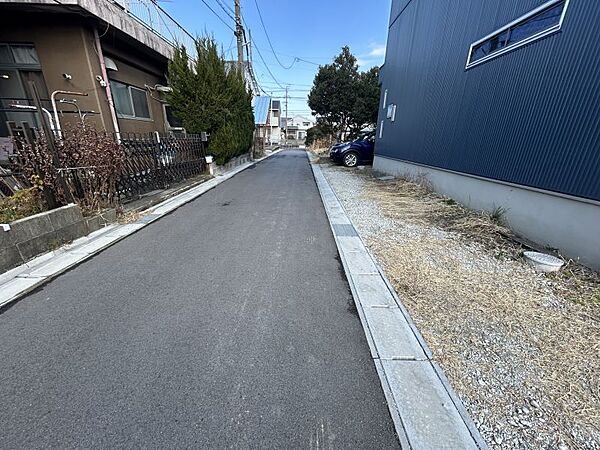 見通しが良い前面道路です！