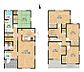 間取り：建物面積39坪以上！5LDK、全居室6帖以上！