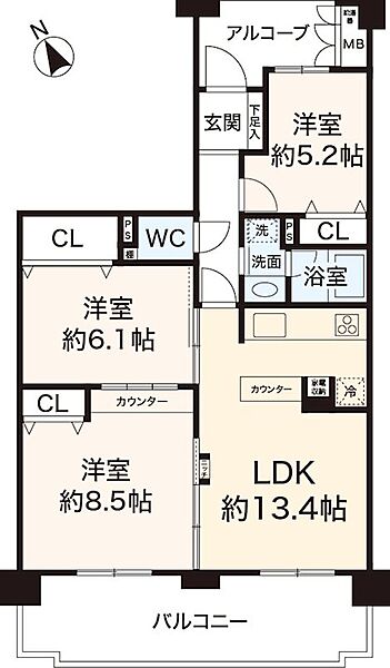間取り：328000682042