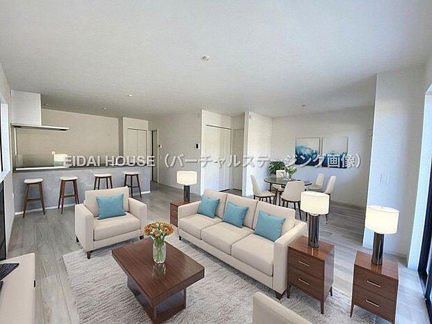 バーチャルステージング画像