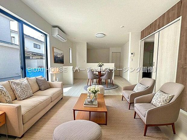 バーチャルステージング画像