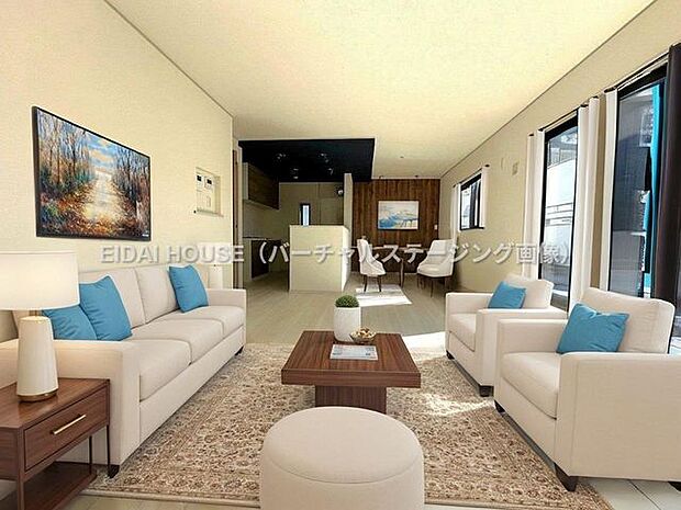 バーチャルステージング画像