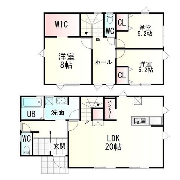 前面道路含む外観