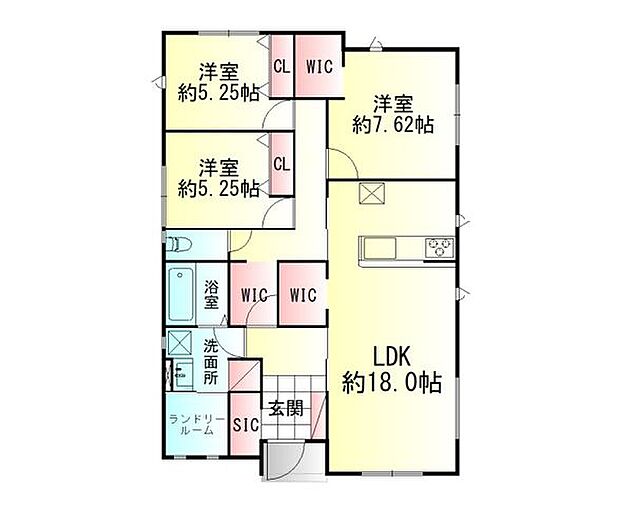 間取図（平面図）