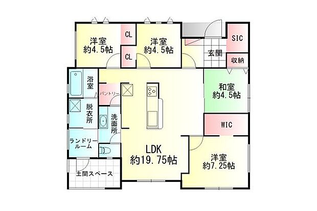 間取図（平面図）