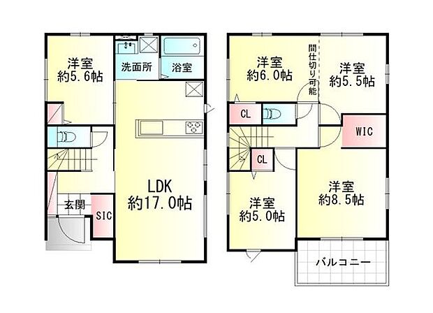 間取図（平面図）
