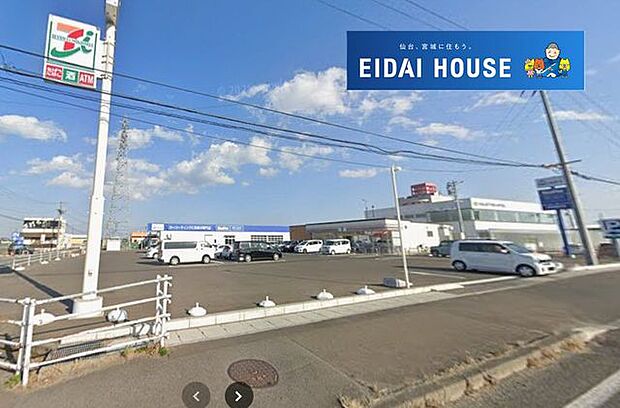 セブンイレブン名取上余田店 徒歩6分。 460m
