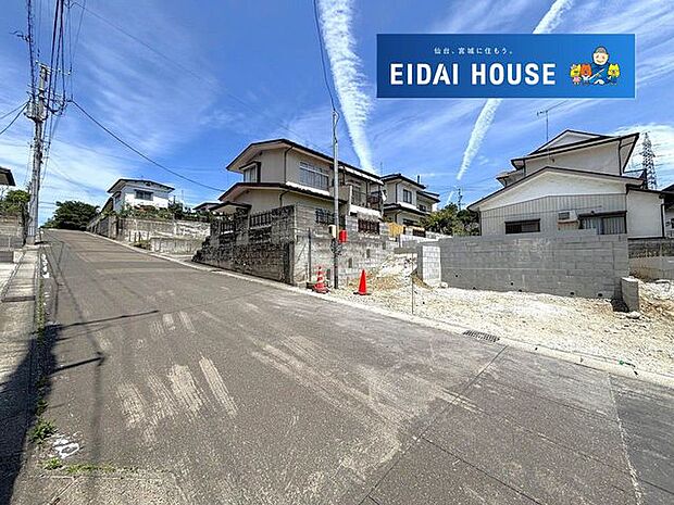 前面道路含む外観