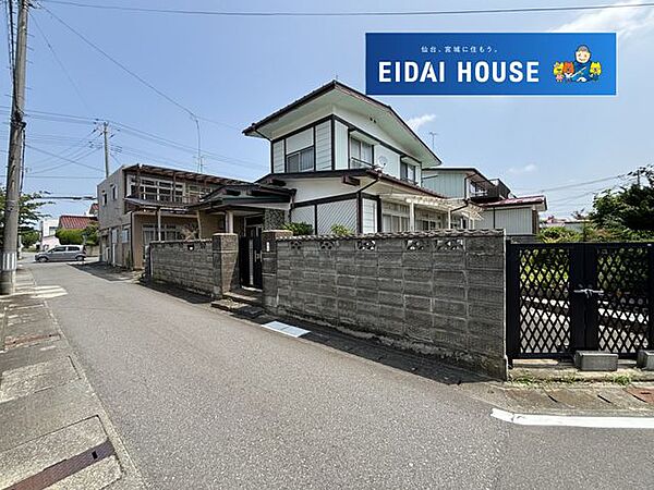 前面道路を含む現地土地写真