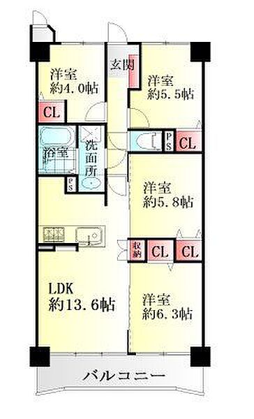 間取り：304000343328