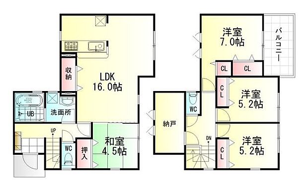 間取図(平面図)