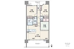 パークホームズ名城公園 3LDKの間取図画像