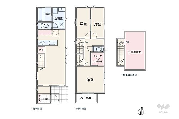 間取り 名古屋市守山区桜坂2丁目 一戸建て