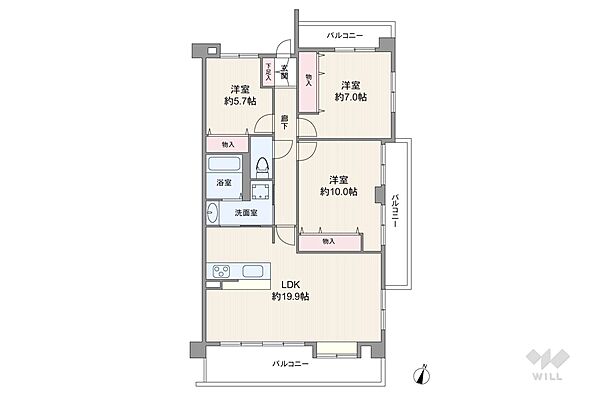 間取り：323000450923