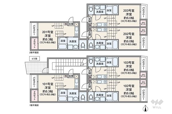 間取り：323000452739