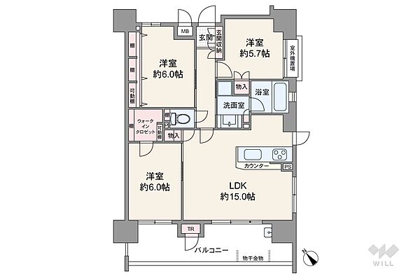 間取り：323000522592
