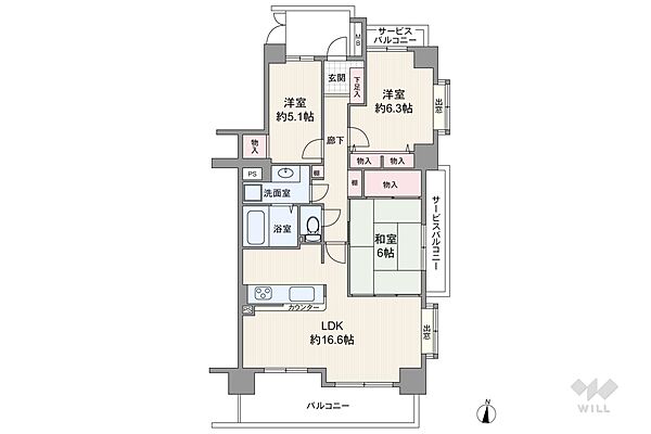間取り：323000466526