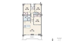 間取図画像 3LDK