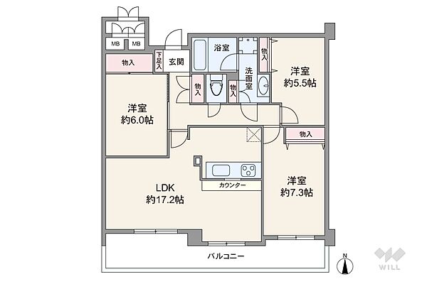 間取り：323000522591