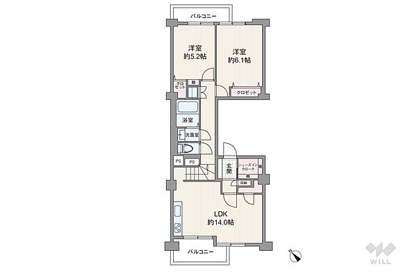 間取り：323000487486