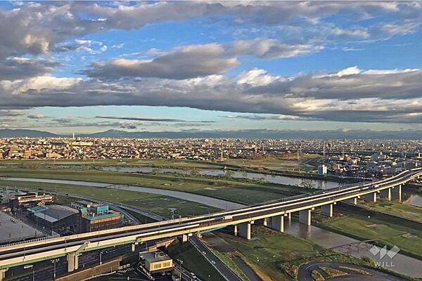 バルコニーからの眺め［2019年4月1日撮影］