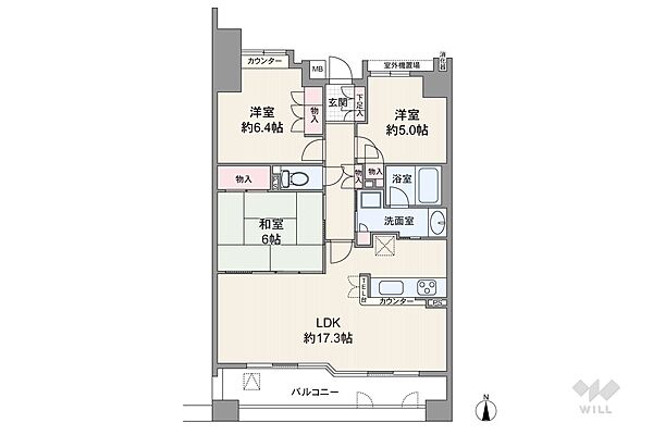間取り：323000521146
