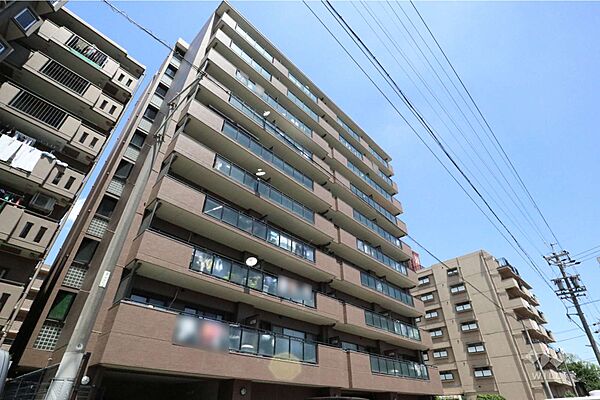 春日井南シティハウスの外観(南西側から）