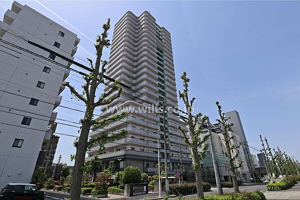 アンビックス志賀ストリートタワーの外観（北東側から）