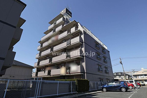宝マンション斉宮司B棟の外観（南東側から）