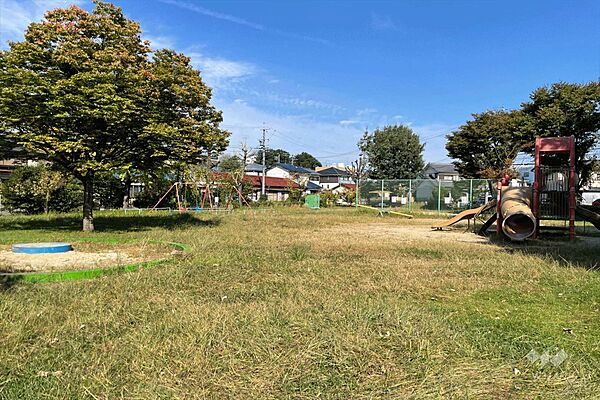 すぐ近くには公園があります。