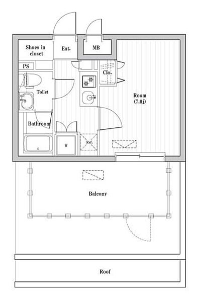 同じ建物の物件間取り写真 - ID:214058946552