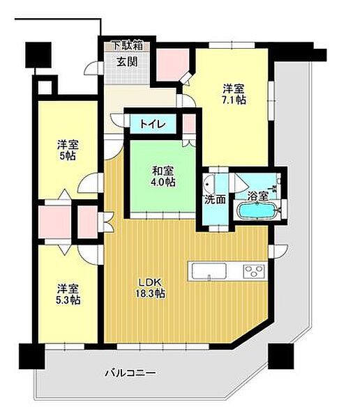 間取り：335000035061