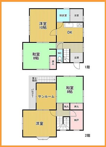 間取り：308000165456