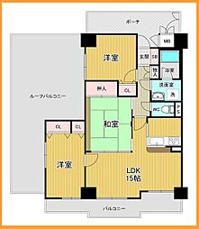 間取図画像 3LDK
