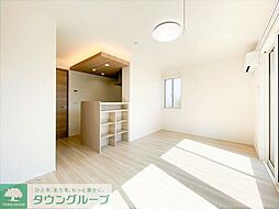 多摩都市モノレール 上北台駅 徒歩12分の賃貸アパート 2階1LDKのリビング/ダイニング