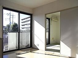 JR青梅線 小作駅 徒歩19分の賃貸アパート 2階2DKのリビング/ダイニング