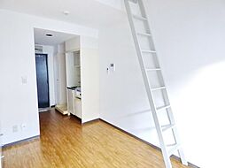 西武拝島線 武蔵砂川駅 徒歩16分の賃貸マンション 2階ワンルームのリビング/ダイニング