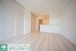 JR中央線 国立駅 徒歩4分の賃貸マンション 4階2SLDKのリビング/ダイニング