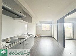 西武新宿線 花小金井駅 徒歩12分の賃貸アパート 2階2DKのリビング/ダイニング