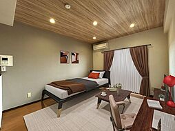 フラット大南2号館 206 2階1Kのリビング/ダイニング