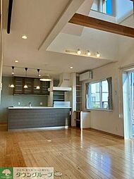 JR中央線 国立駅 徒歩19分の賃貸一戸建て 1階3LDKのリビング/ダイニング